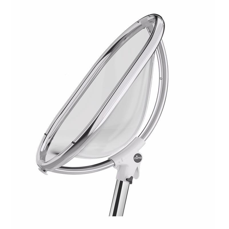Mima Moon 2G High Chair, White/Silver